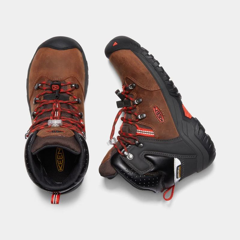 Keen Torino II Waterproof - Çocuk Kar Botu - Kahverengi/Siyah - Turkey (327451DGU)